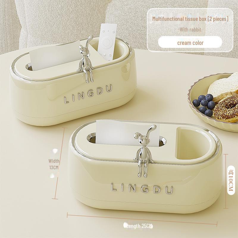 Kreative Multifunktionale Aufbewahrungsbox für Taschentücher und Fernbedienungen für Zuhause und Restaurant