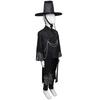 Dětský Kpop Lovci démonů Jinu Cosplay Kostým na hraní rolí Saja Chlapecký kabát Klobouk pro děti Fantasy Převlek Oblečení Halloween