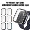 For Amazfit Bip 6 Case Cover Tempered Glass Protective 6 Screen For Huami Bip Bumper Amazfit Sh H8T3