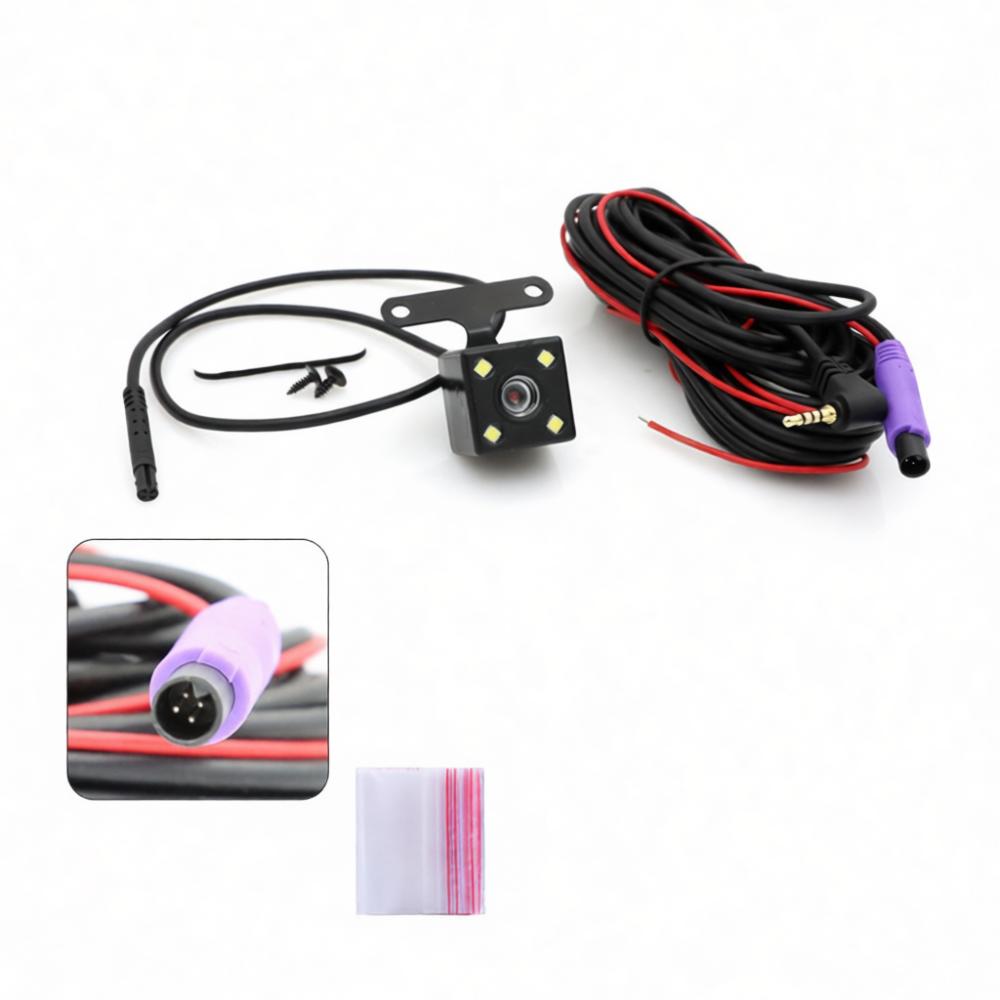 Universal Backup Camera HD 1080P Night Vision Wide Angle Rear View Parking Aid Waterproof Vehicle Reverse Streaming Cam