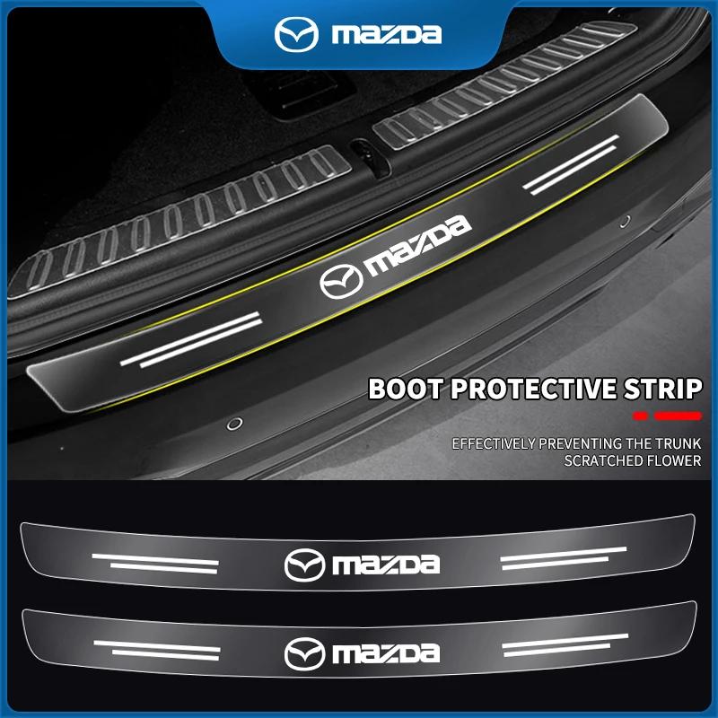 Zadní ochranná deska nálepka z průhledné fólie na kufr auta Pro Mazda 6 3 CX5 5 2 323 CX7 Demio Atenza Axela MX30 CX30 CX3 Příslušenství