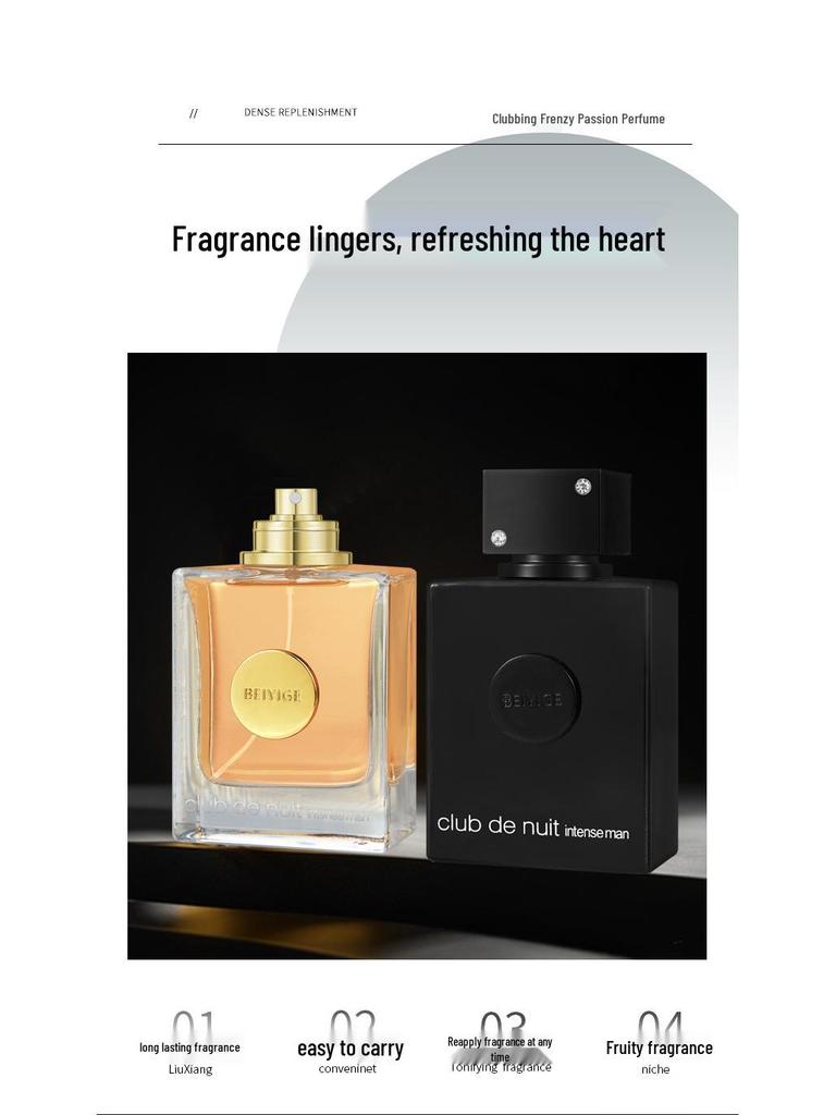 Vietnam Night Club Perfume: Long-lasting Fragrance Eau De Toilette for Men & Women, 105ml