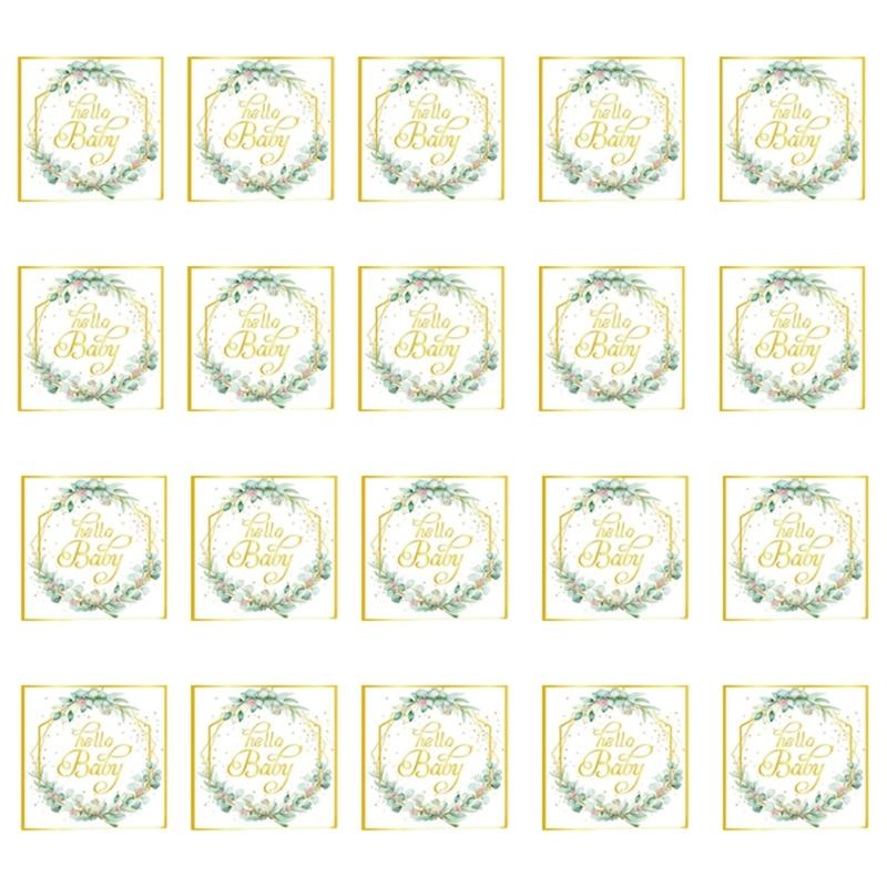 10/20Pcs Disposable Party Plates Kids Birthday Party Napkins Party Decoration for Baby Showers Kids Birthday Supplies