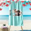 OBX Print Beach Towel, Large Soft Quick Dry Towel for Beach Camping Swimming