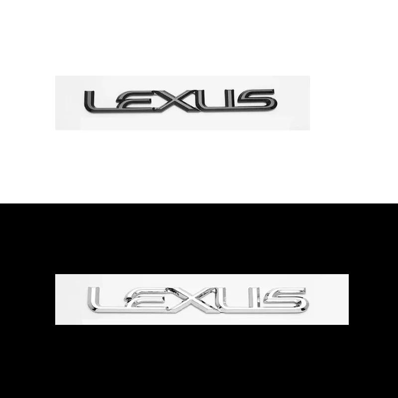for LEXUS Same as the original car Letter Badge Logo 3D ABS Car Trunk Rear Sticker for LEXUS NX ES LX IS CT RX GS SL LS
