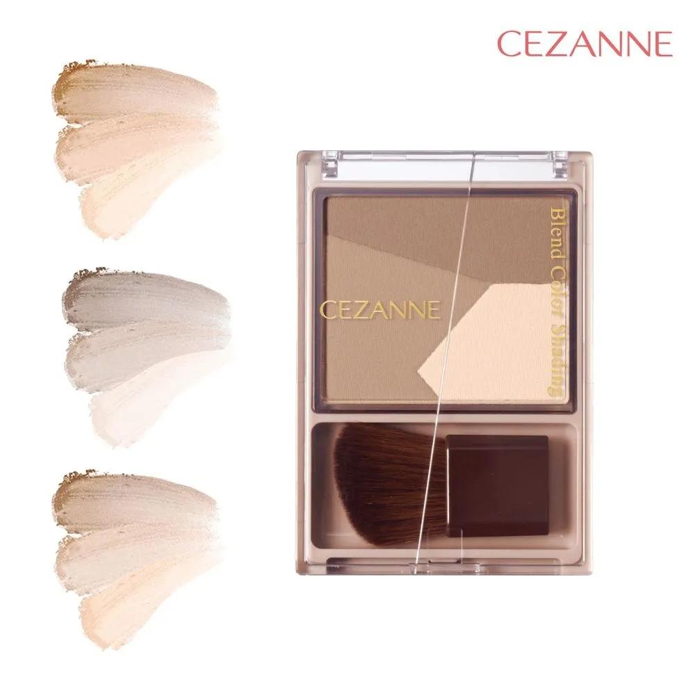 CEZANNE 3-Color Custom Shade Blend Color Shading 01 Warm Tone