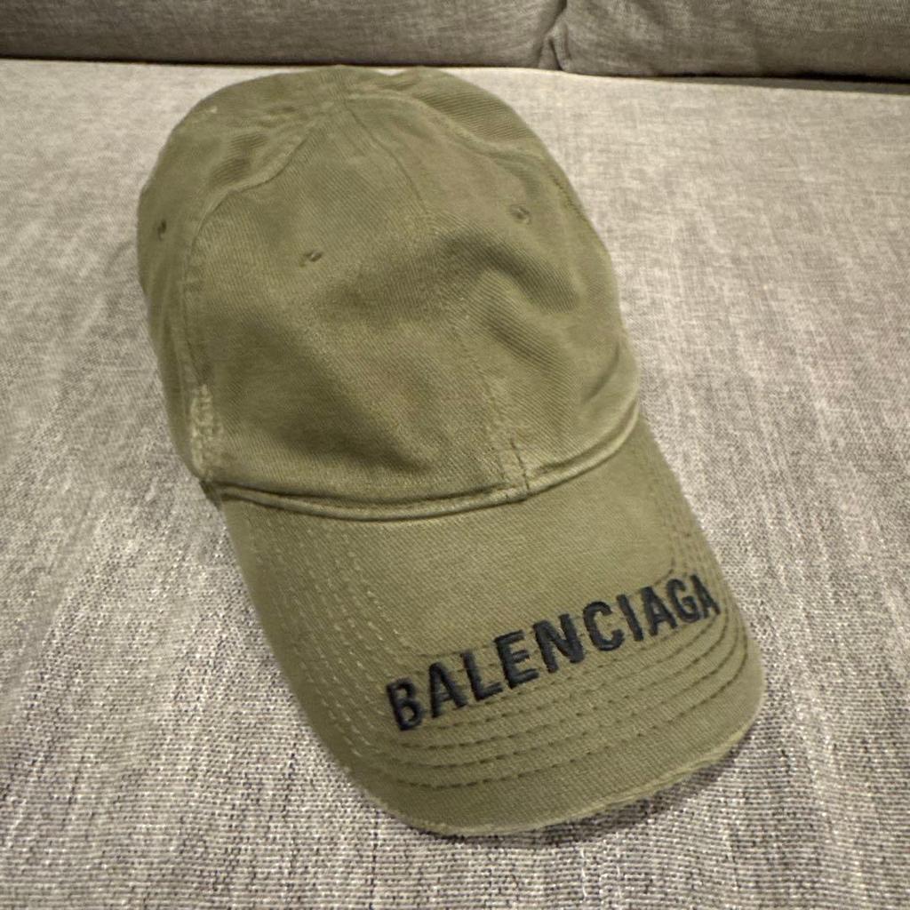 Used BALENCIAGA olive cap