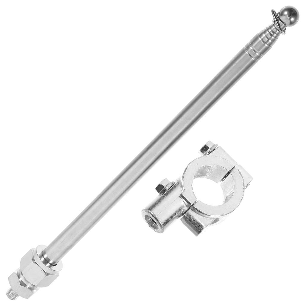 Mini Motorcycle Flagpole Handlebar Bike Telescopic Accessories Motorcycle Flagpole Handlebar Mounting Stand Flag Pole