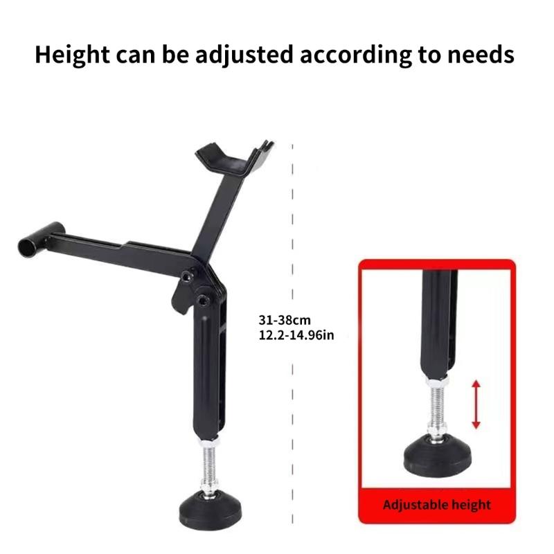 Motorcycle Stand Labor Saving Foldable Wheel Chain Cleaning Maintenance Stand Practical Motorcycle Lift Stand Jacks
