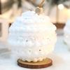 3Pcs Macaron Color Foam Sphere Pendant Christmas Tree Accessories Suitable For Family Or Retail Space Decoration