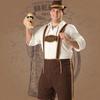 Mannen Oktoberfest Beierse Bier Kostuum voor Podiumoptreden