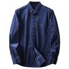 Export Tail Single Men's Cut Label Cattle Goods Pure Cotton Corduroy Shirt Long Sleeves Ins Handsome Export Original Single Men's Shirt