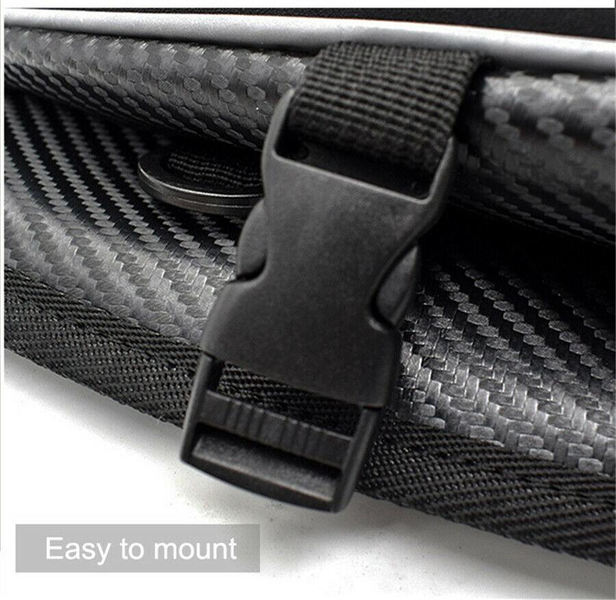 Motorcycle Bike Cycling Rear Seat Bag Multiple Pocket Tool Storage Shoulder Pack