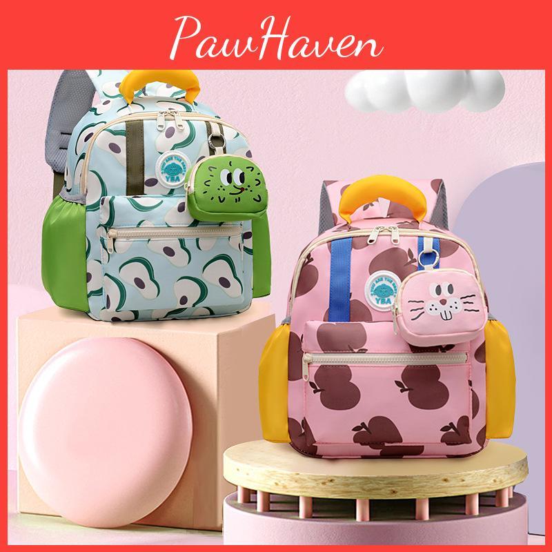 And Trendy Fun Childrens School Backpack With Breathable Design Available In Multiple Sizes And Fruit Colors Inspired