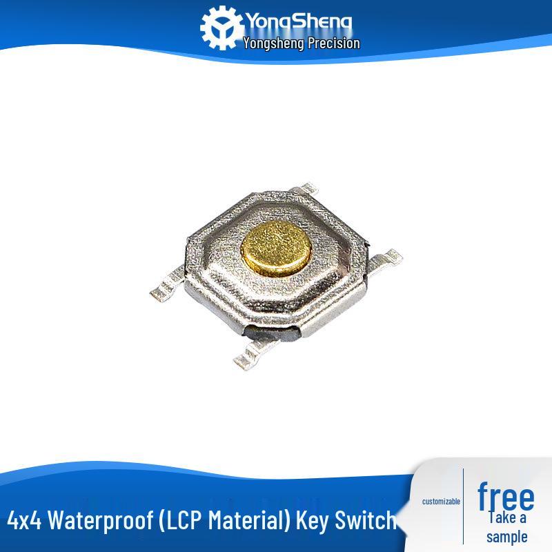 

Yongsheng Waterproof SMD Micro-Switch: Horizontal Jog, Light Touch, Self-Reset Button Bulk 1.5H