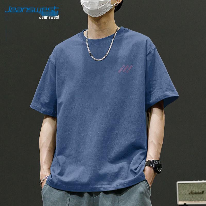 

Jeanswest Men s Loose Printed Short Sleeve T-Shirt 2XL