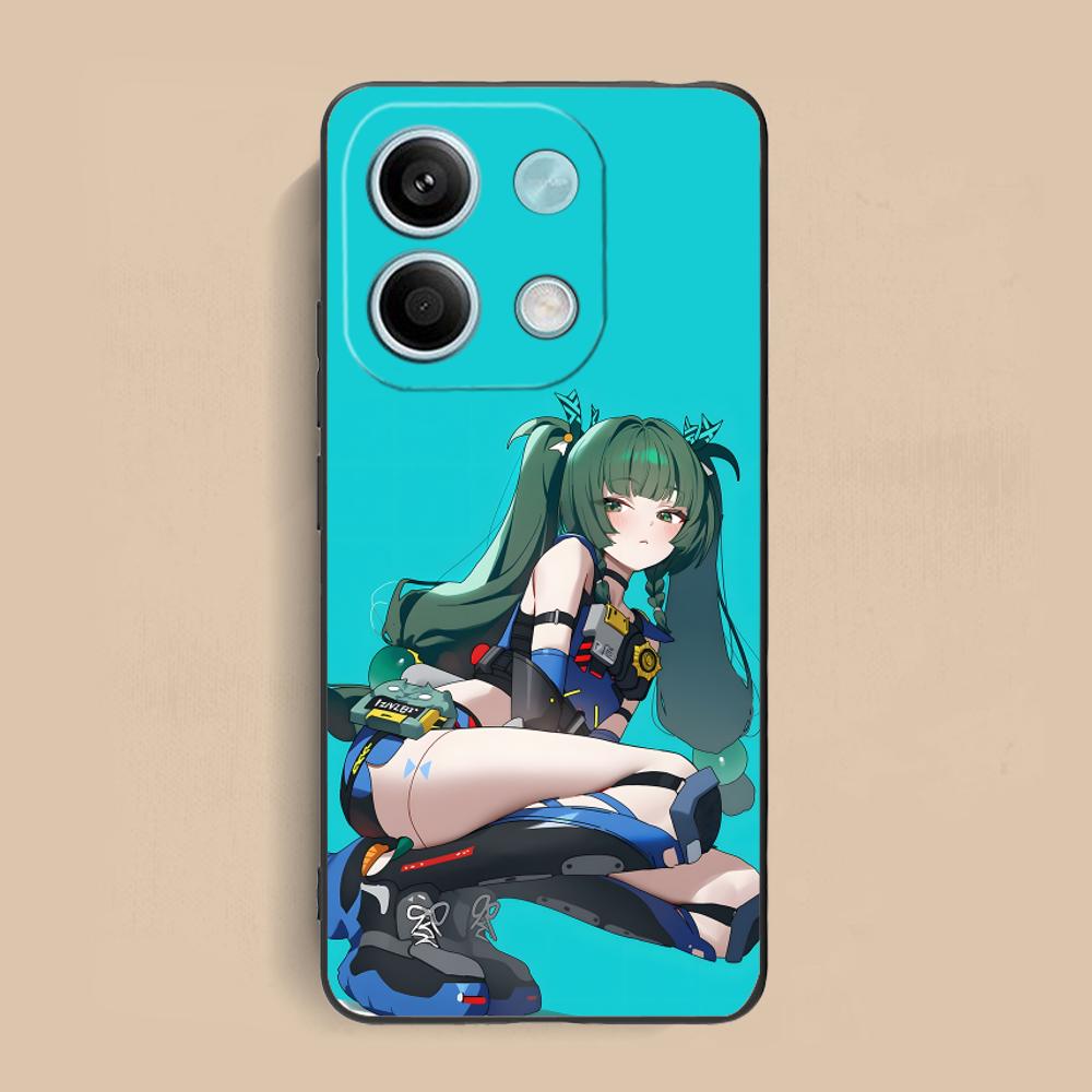 Zenless Zone Zero QingYi Phone Case for Xiaomi Redmi 15 14 13 12 A5 3 2 1 C Plus 4G 5G Colorful Printing Cover Cellphones Luxury