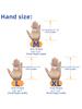 Hunting Supplies Archery Gloves Shooting Hunting Leather Three Finger Protection Suitable For Teenagers Adults And Beginners
