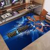 Custom Rug Lamine Yamal Pattern Print Name Text Soft Non‑Slip Floor Carpet for Home Indoor Decoration