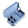 New Octagonal Luxury Velvet Jewelry Box Multi-Compartment Portable Travel Ring Earrings Necklace Jewelry Storage Box Custom Logo