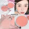 Korean Style Matte Single Color Blush For Natural Complexion