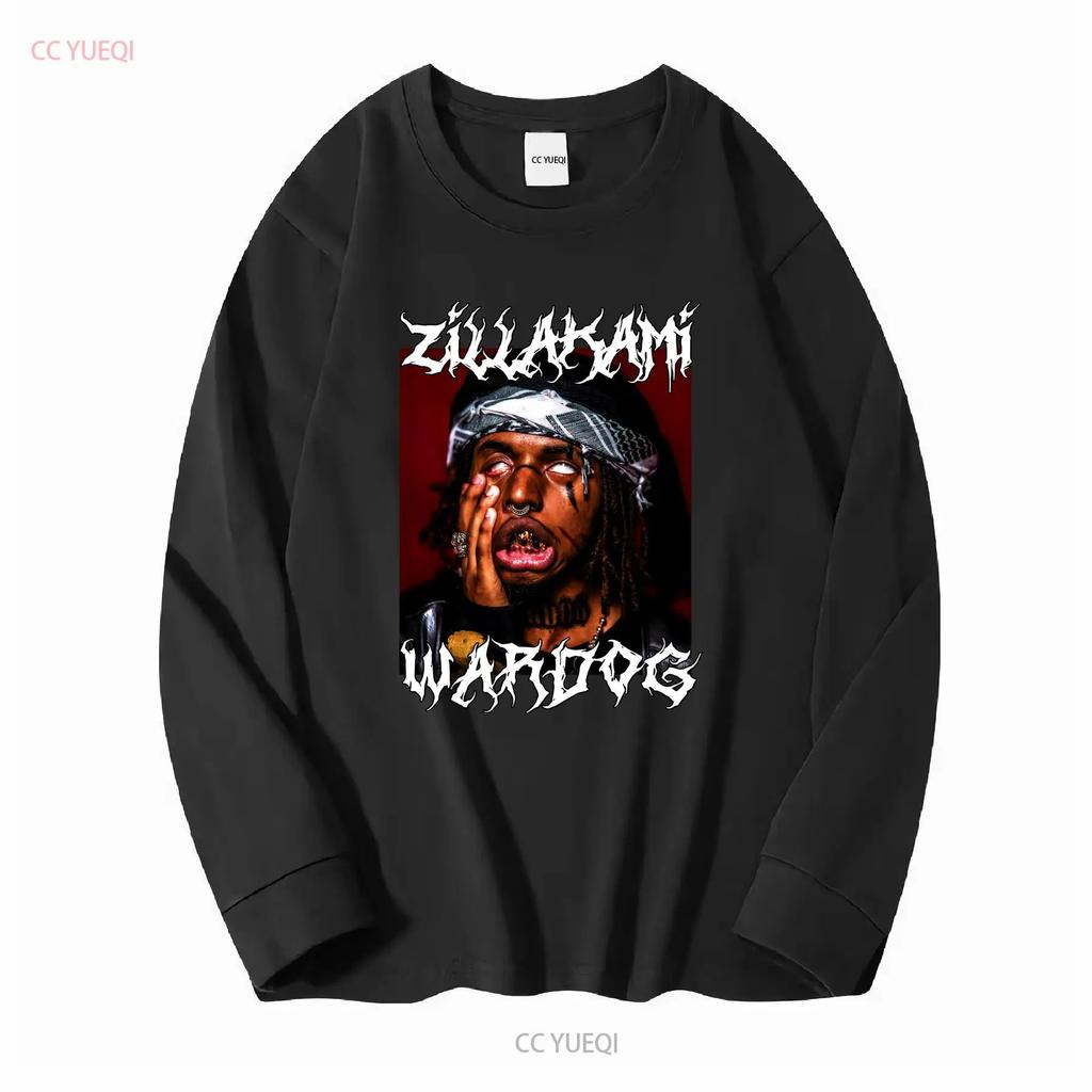 ZillaKami T-Shirt City Morgue Merch SosMula Rapper Shirt Vintage Gewaschen Herren Atmungsaktiv Bequem Designerkleidung