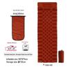 Outdoor Camping Inflatable Sleeping Pad with Pillow