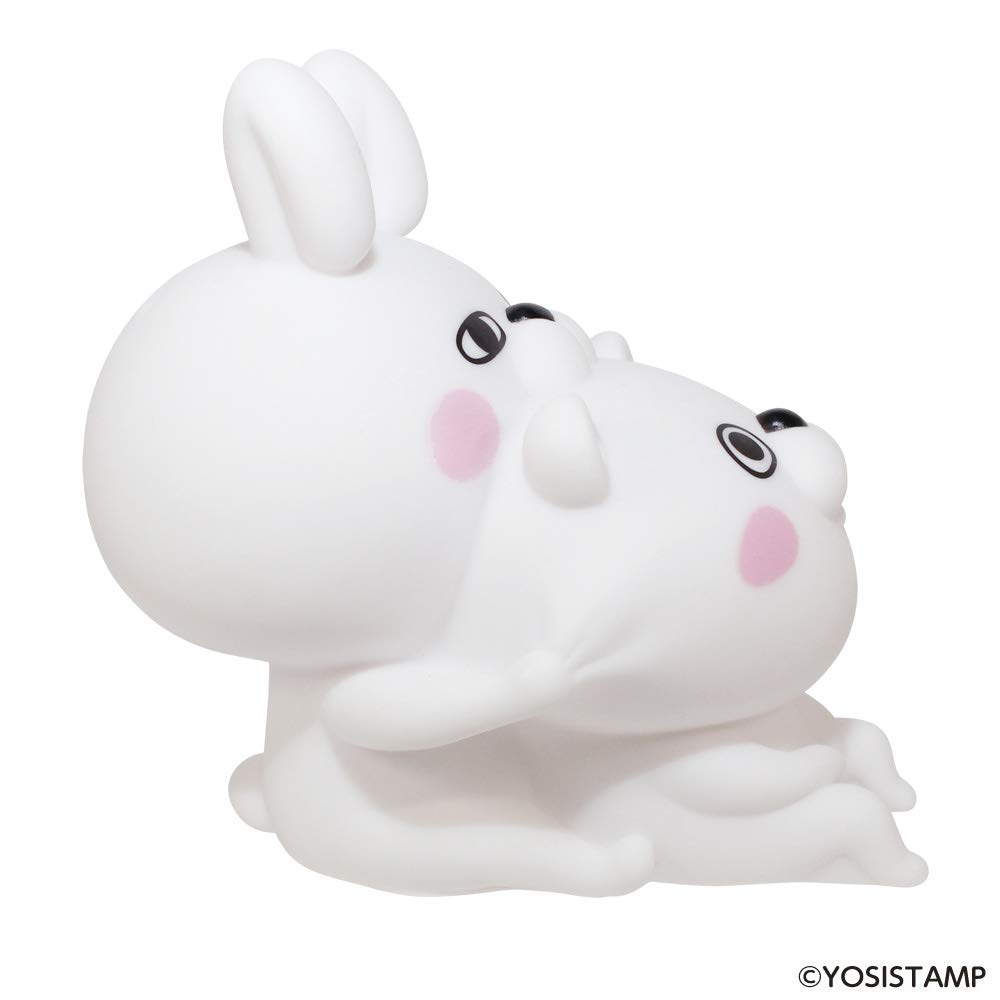 Yoshi Stamp YOSISTAMP Soft Vinyl Piggy Bear Bank/Rabbit & 100%