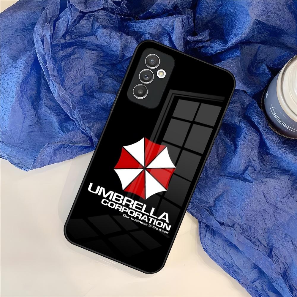 Umbrella Corporation Phone Case for Samsung Galaxy S25 S24 S30 S21 S23 S20 S22 Fe Note 20 Pro Ultra Plus glass Cover