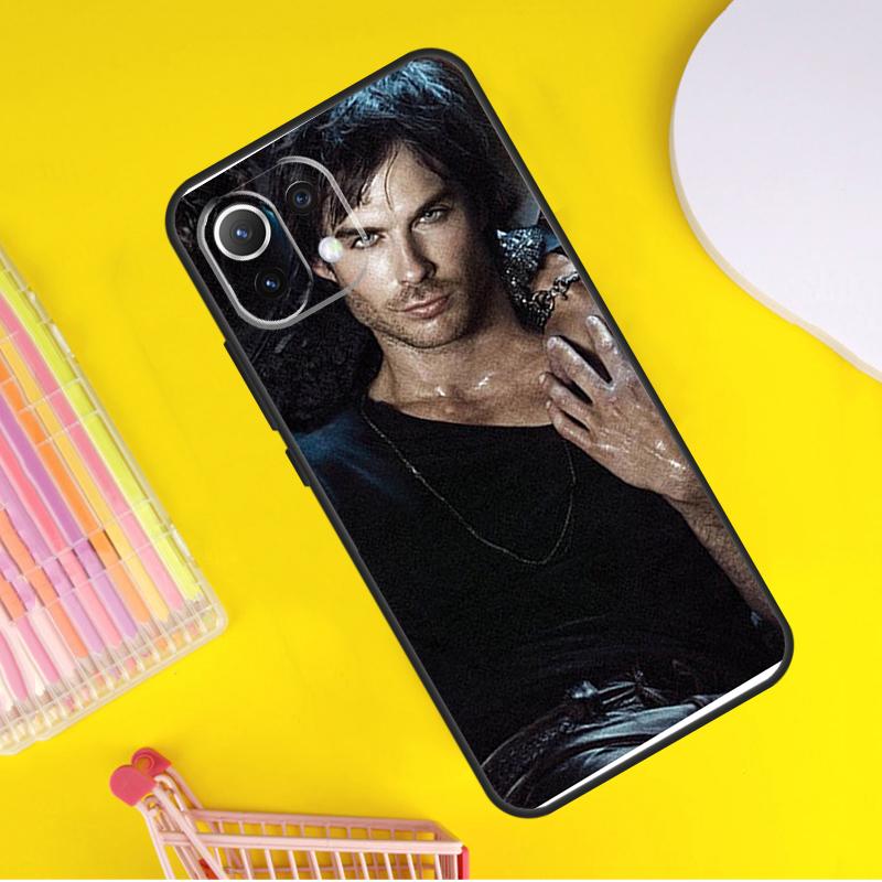 Damon Salvatore Vampire Diaries Cover For Xiaomi 14T Pro 11T 12T 13T 13 14 Ultra POCO X7 Pro X3 X5 F3 F5 F6 M6 X6 Pro Case