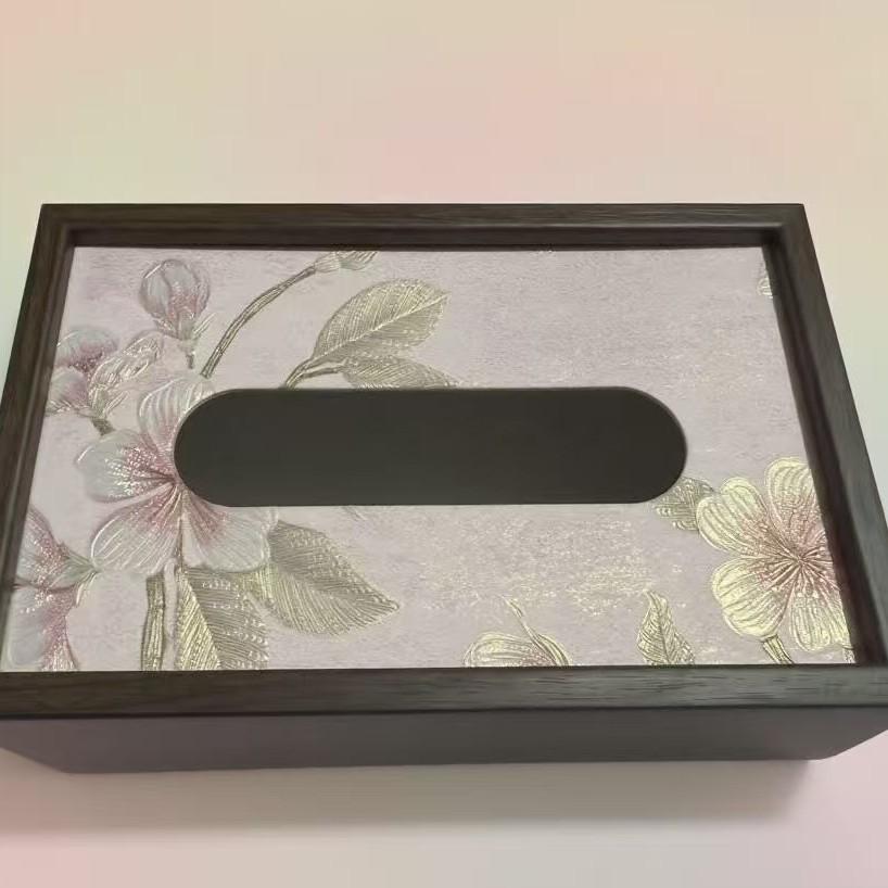 High-End Creative Tissue Box Luxury Paper Holder for Living Room Dining Room Hotel Office