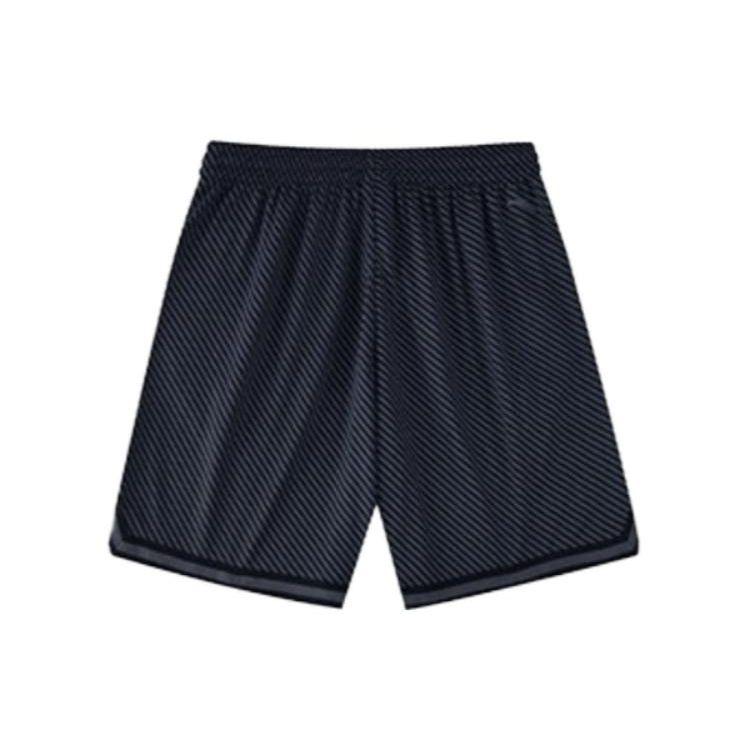 Anta Basketball Series Solid Color Quick-Dry Sports Shorts Men Shorts Black 152331310-2