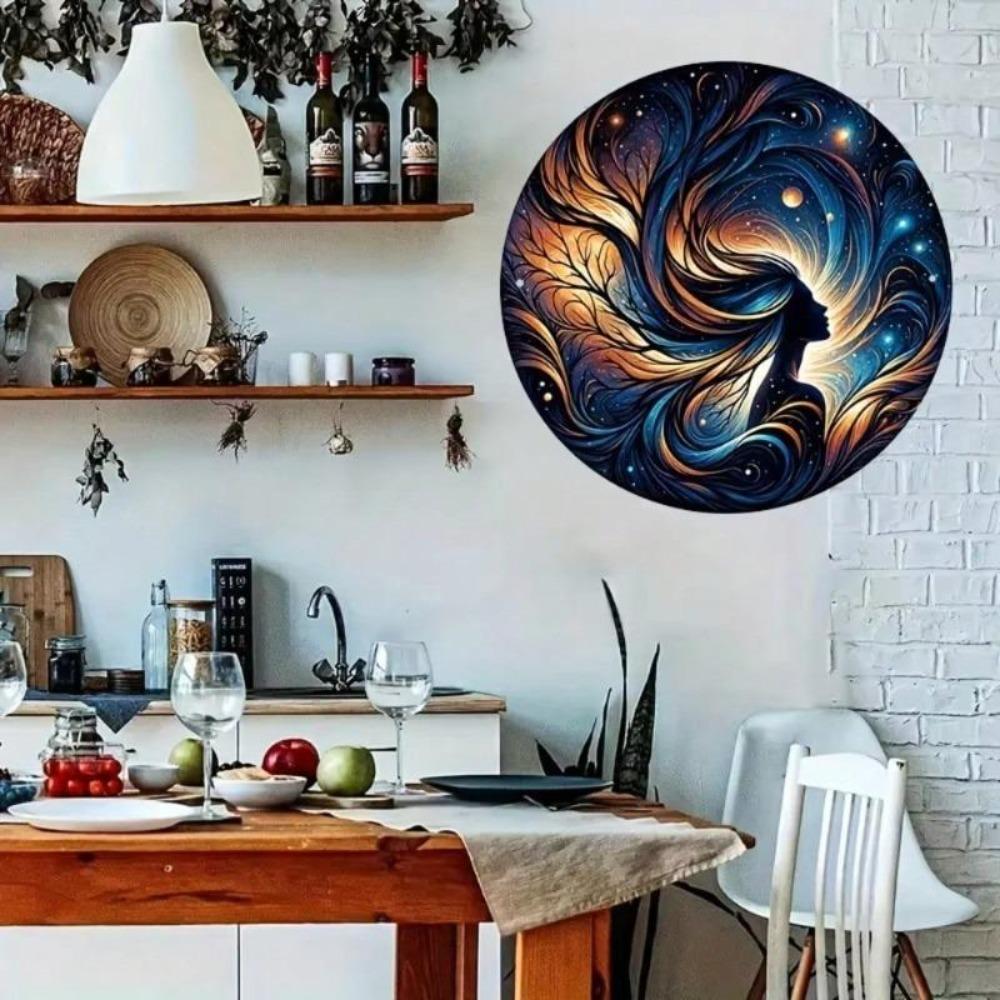 Iron Wall Art The Birth of Everything Space Decor