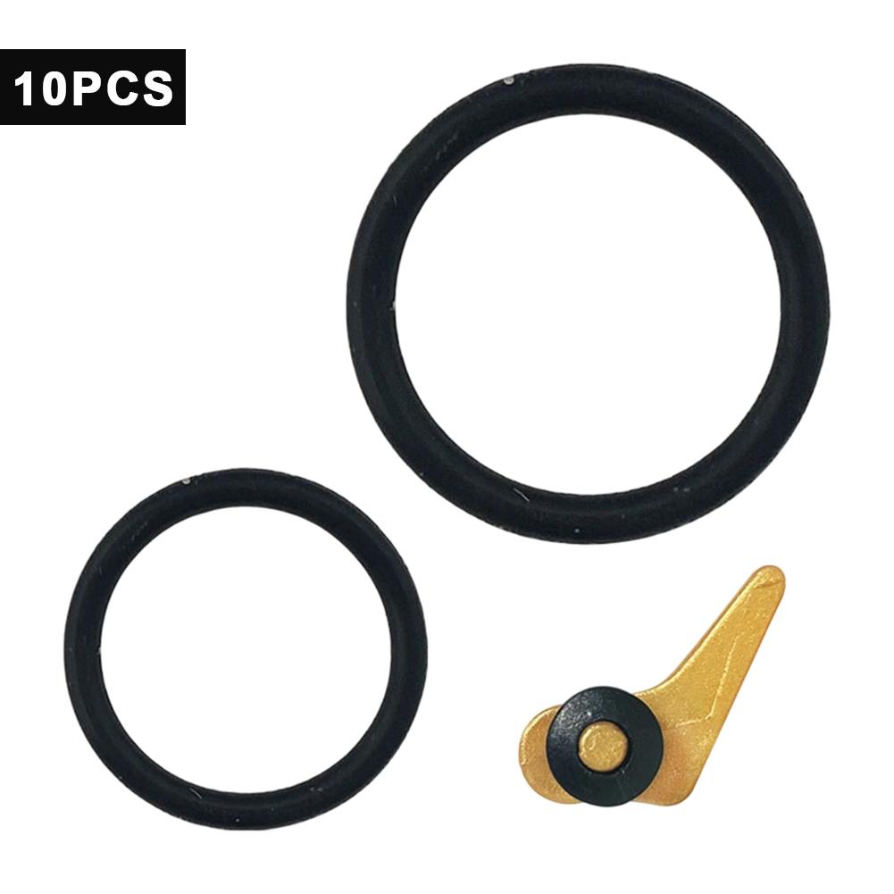 For Fishing Rod with Silicone Ring Plastic Lure Hook Fixer Portable Fishing Accessory 10PCS Hook Keeper