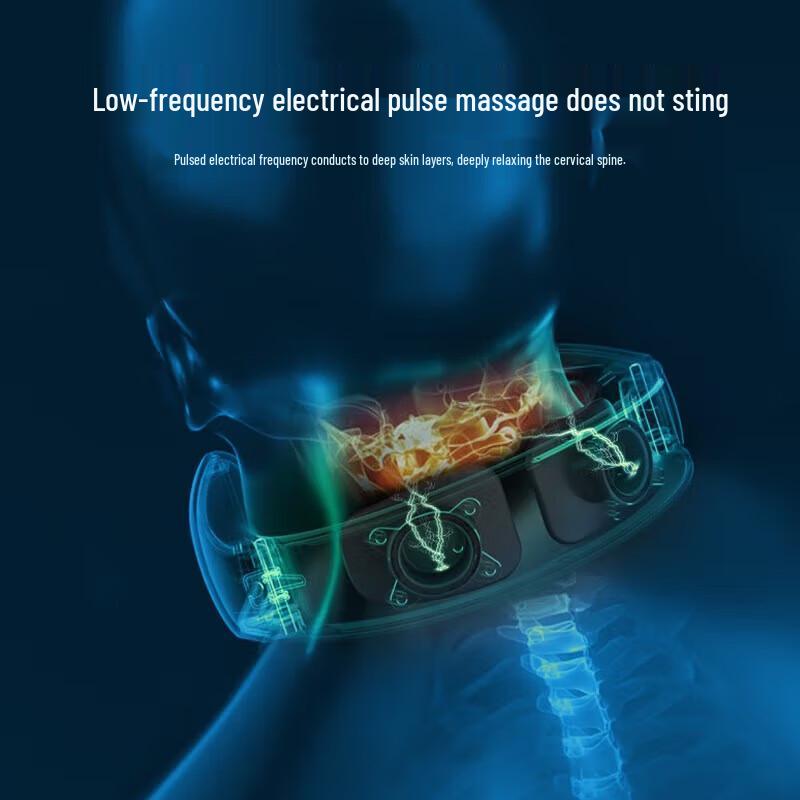 Jiancheng Smart Rechargeable Neck Massager with Heat