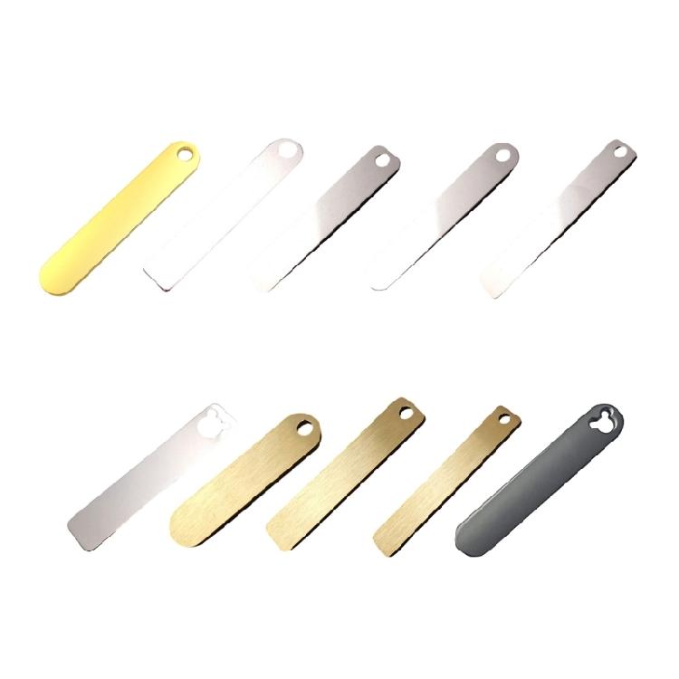 Anti-Loss Car Keychain Blank Plate Keyring Handbag Charm Creative Keychain Pendant Bag Decorations for Woman
