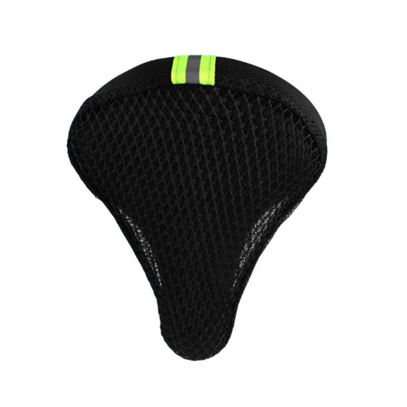 Saddle Cover 3D Mountain Bike Thick Breathable Super Soft Bicycle Seat Cushion Silicone Sponge Gel Bike Seat Bicycle Accessories