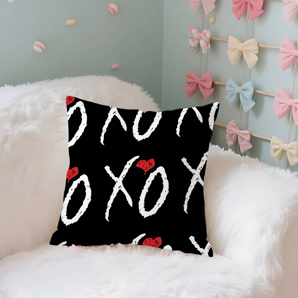 The Weeknd House Of Balloons Case Plush Fabric Soft Pillowcase Double Sided Print Cushion Cover Household Gifts