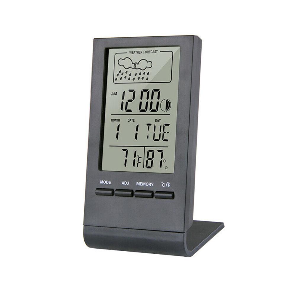 12 Pezzi Igrometro Digitale Termometro LCD - Mini Misuratore Temperatura E Umidità Per Casa, Ufficio, Serra, Auto