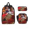 3Pcs Ayliva Singer Tour 2025 Backpack Set for Girls Boys Pen Bags Bookbag Sets with Lunch Box For School Students Daypack