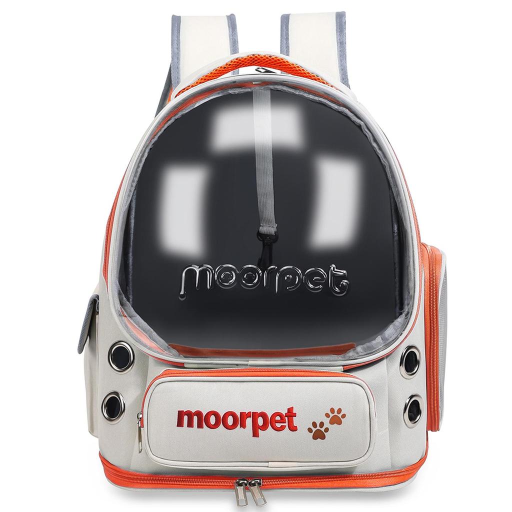 Large Capacity Transparent Pet Backpack - Breathable Space Capsule Design for Cats