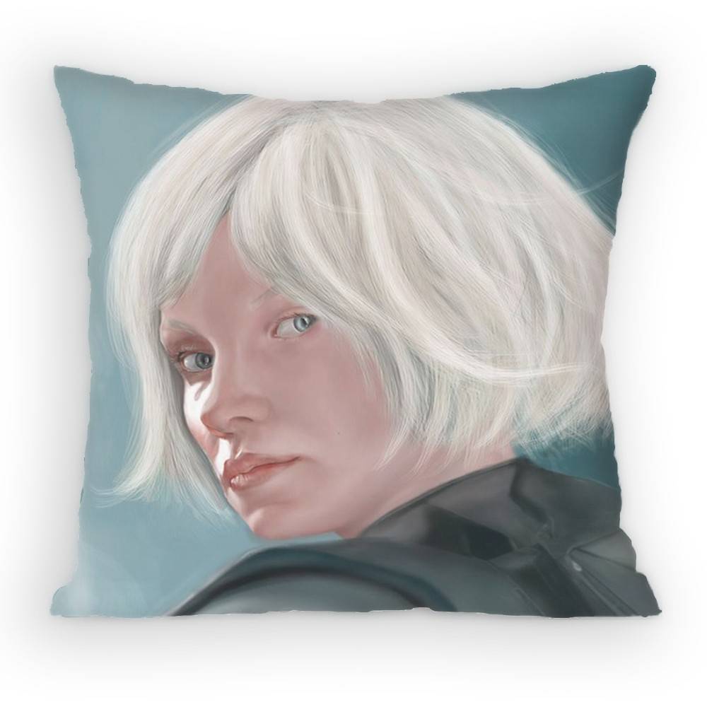 Tom Clancys Rainbow Six Siege Character Pillow Case Sofa Living Room for Bedroom Cushion Square Cushion Nap Time