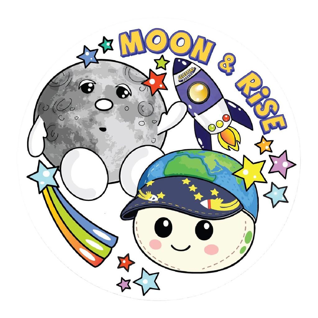 Lunar Commemorative Sticker Set ( Pcs)
