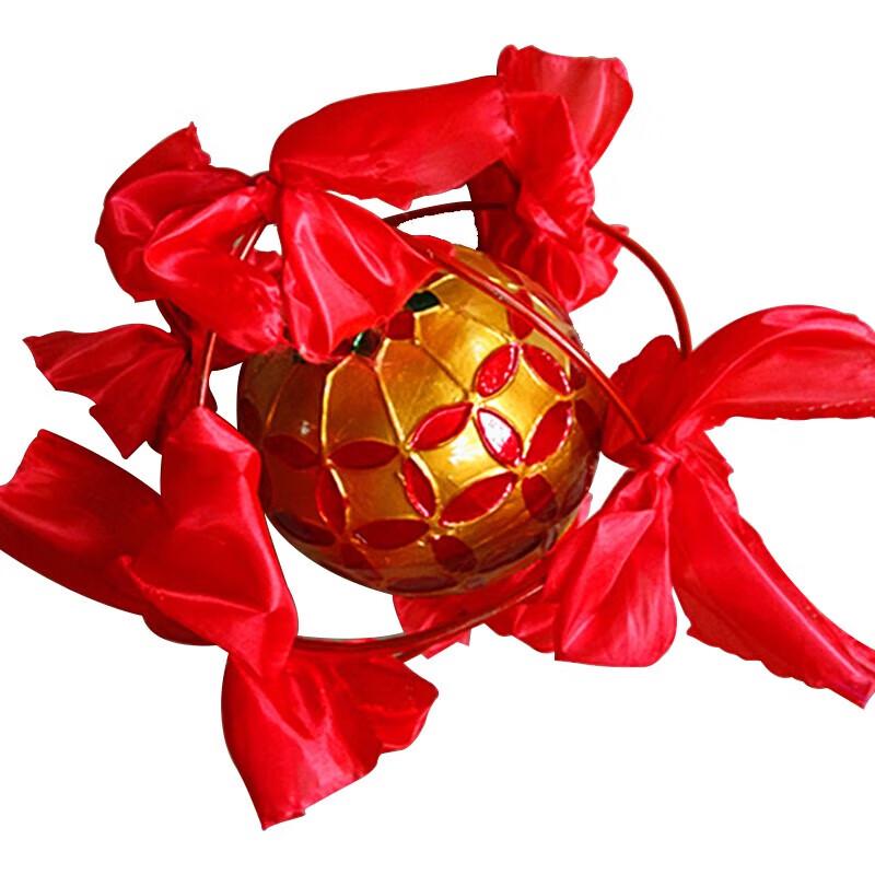 Lion Dance Embroidered Ball 30 cm