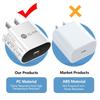 20W PD Fast Charger - EU, US, UK Plug, Single Port