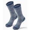 Merino Wool Mid Calf Socks Thick Terry Thermal Warm Anti Slip Anti Odor Outdoor Sports Socks Men Women Ski Mountaineering