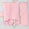 Silicone Straightener Storage Pouch Folding Curling Iron Carrying Case  Travel Case