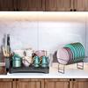 Compact Dish Rack Multifunctional Dish Drying Rack Rustproof Kitchen Dish Drying Rack