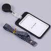 Lanyards Credential Holder Transparent Retractable Badge Reel with Lanyard Nurse Accessories for Work Removable ID Card Holder