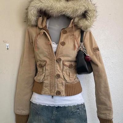 Y2K Korean Style High-end Unique Retro Design Jacket 2025 Autumn and Winter New Versatile Slim Fit Top